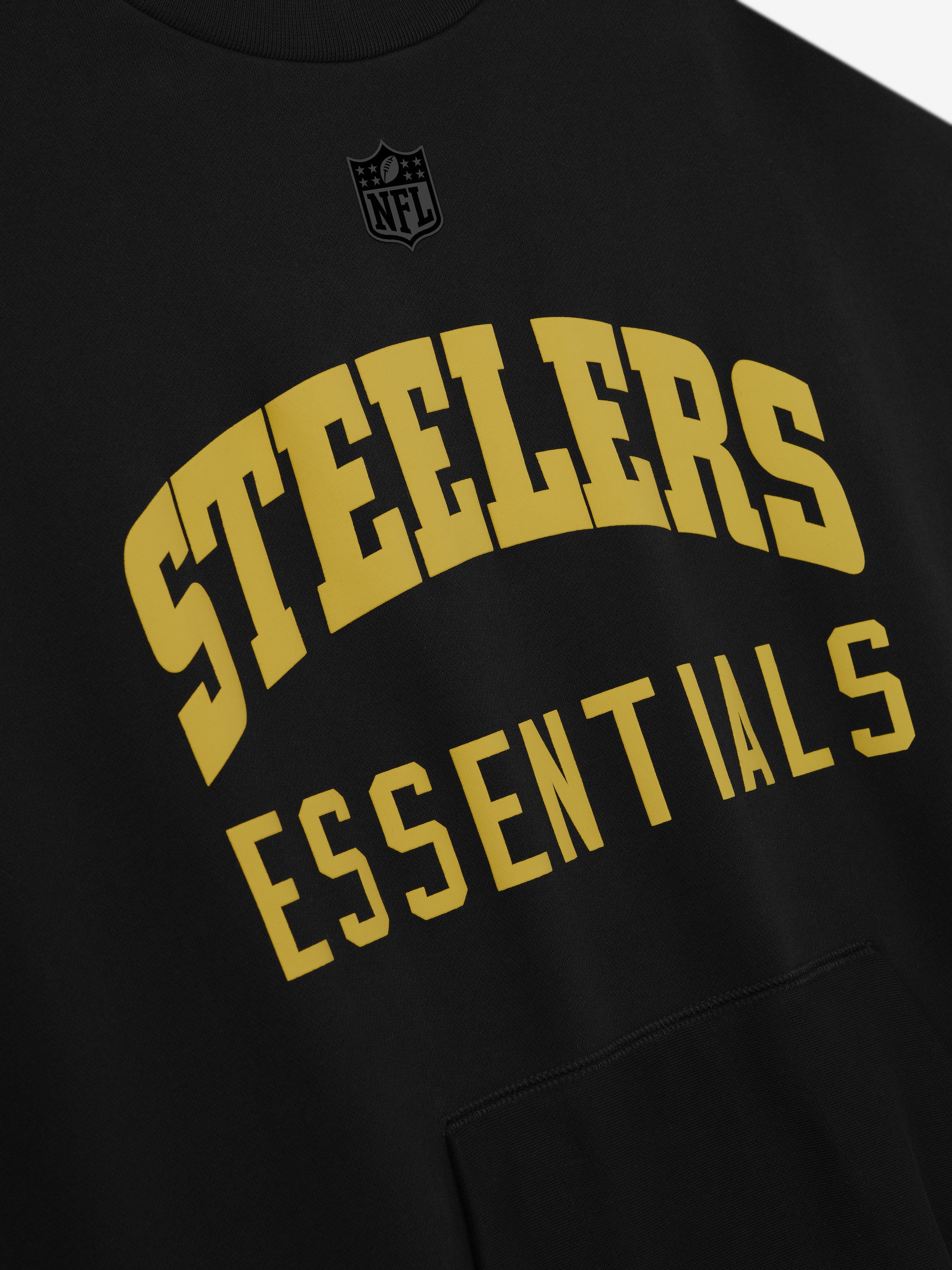 Essentials Steelers Sport Crewneck Black