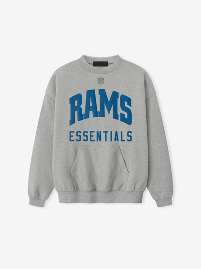 Essentials Rams Sport Crewneck Concrete Heather