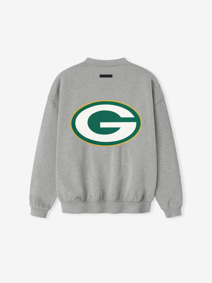 Essentials Packers Sport Crewneck Concrete Heather