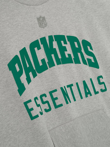 Essentials Packers Sport Crewneck Concrete Heather