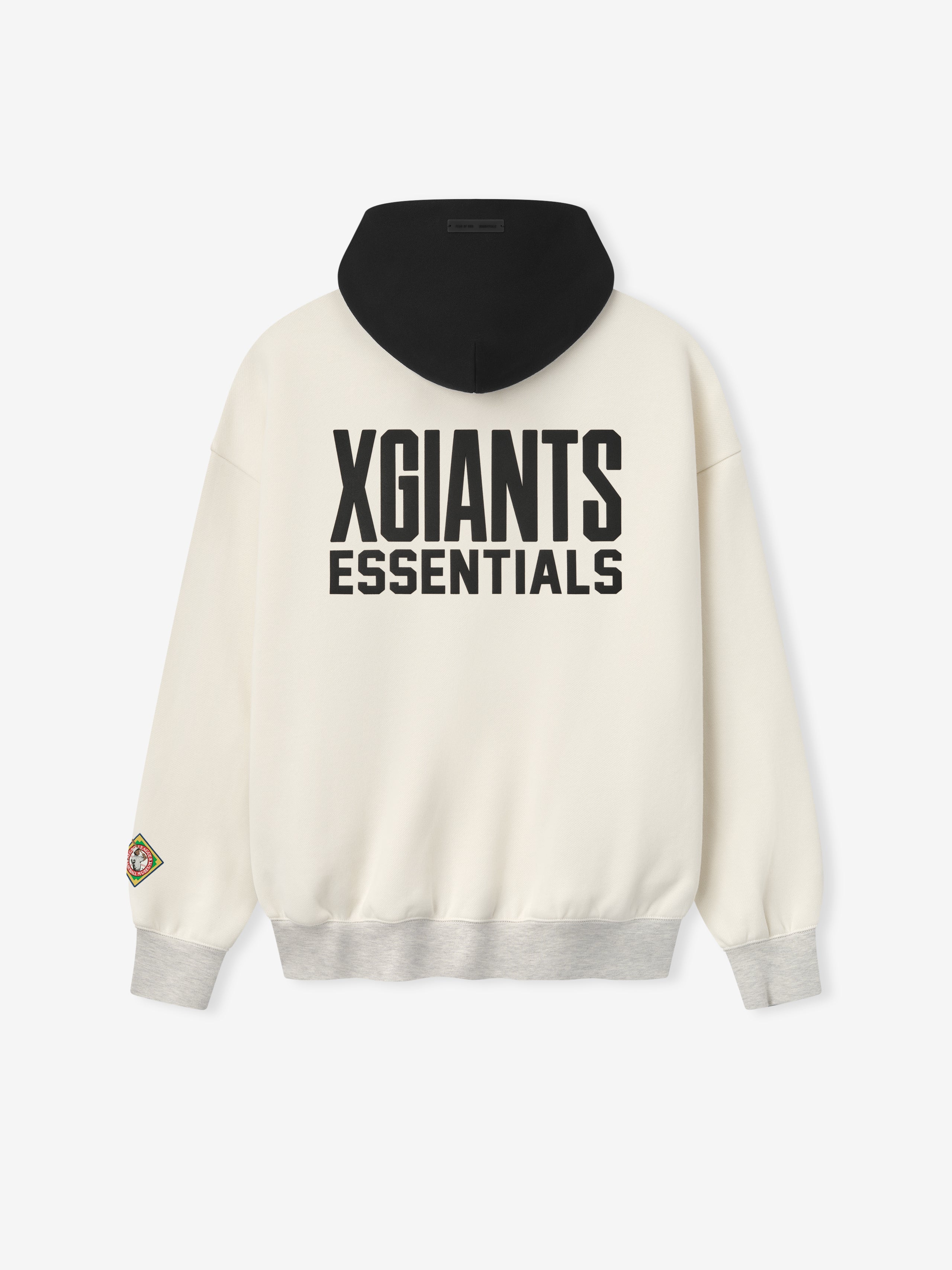 Essentials Essentials Cuban X-Giants Hoodie Cream White/ Black