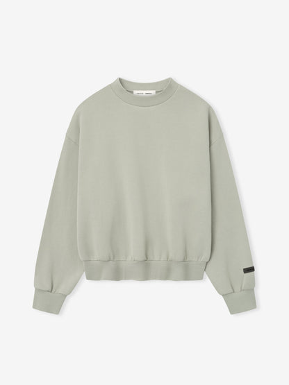 Essentials Classic Fleece Crewneck Abbey Stone