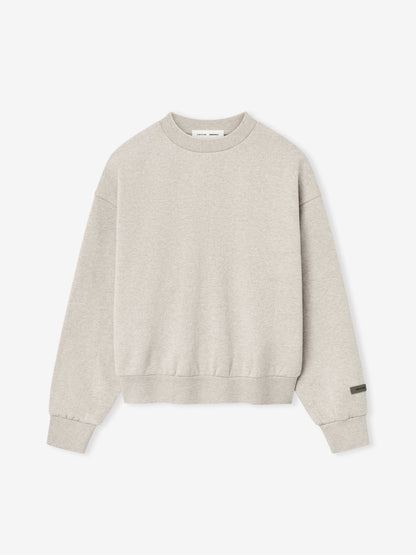 Essentials Classic Fleece Crewneck Heather Stone
