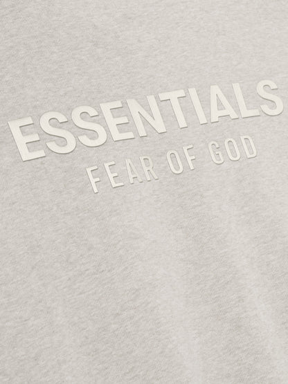 Essentials Classic Fleece Crewneck Heather Stone