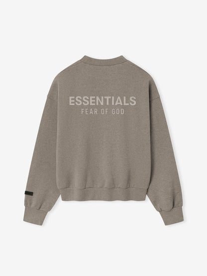 Essentials Classic Fleece Crewneck Homestead Heather