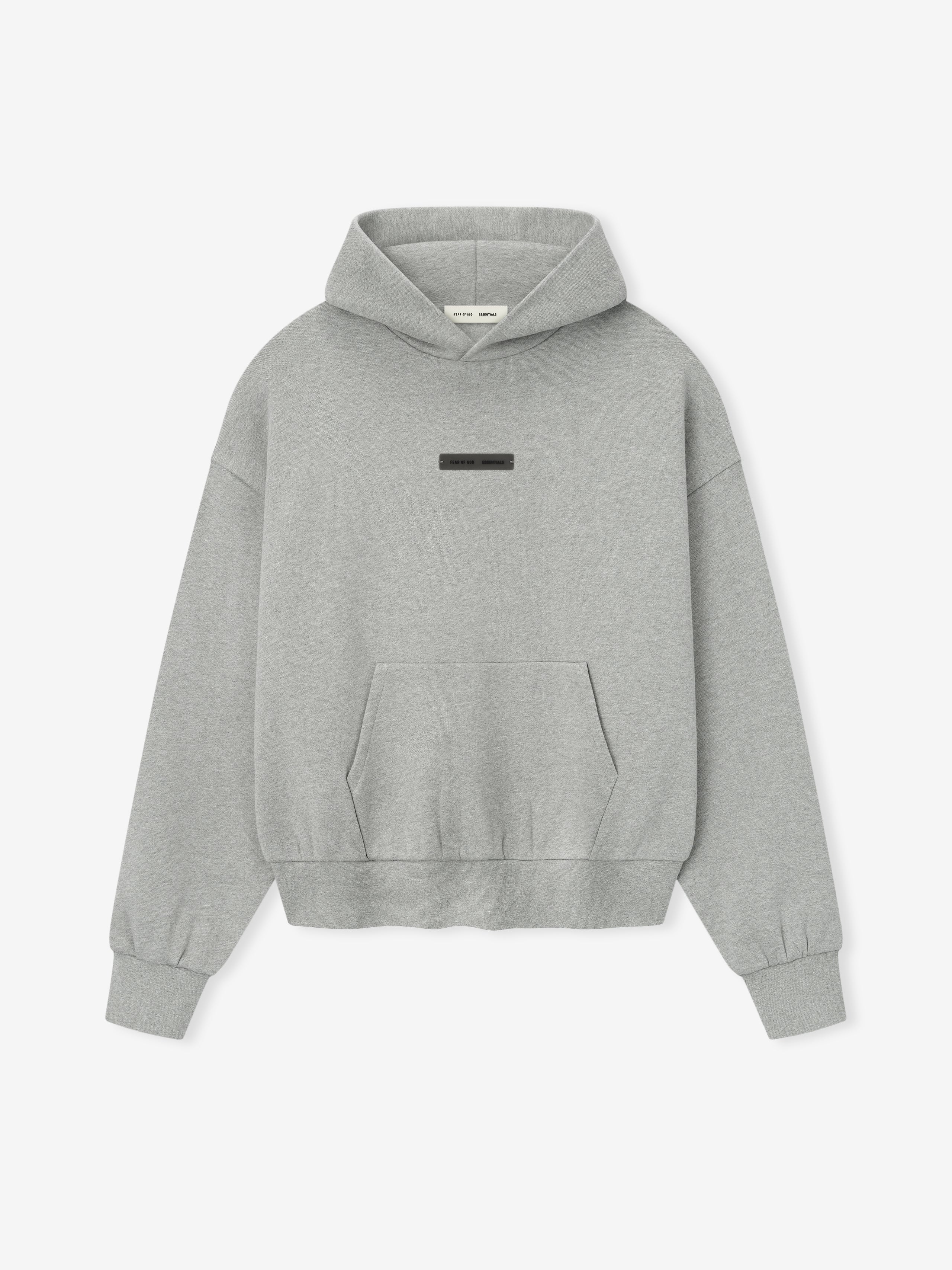 Essentials Classic Fleece Hoodie Concrete Heather