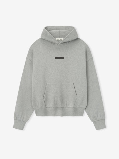 Essentials Classic Fleece Hoodie Concrete Heather