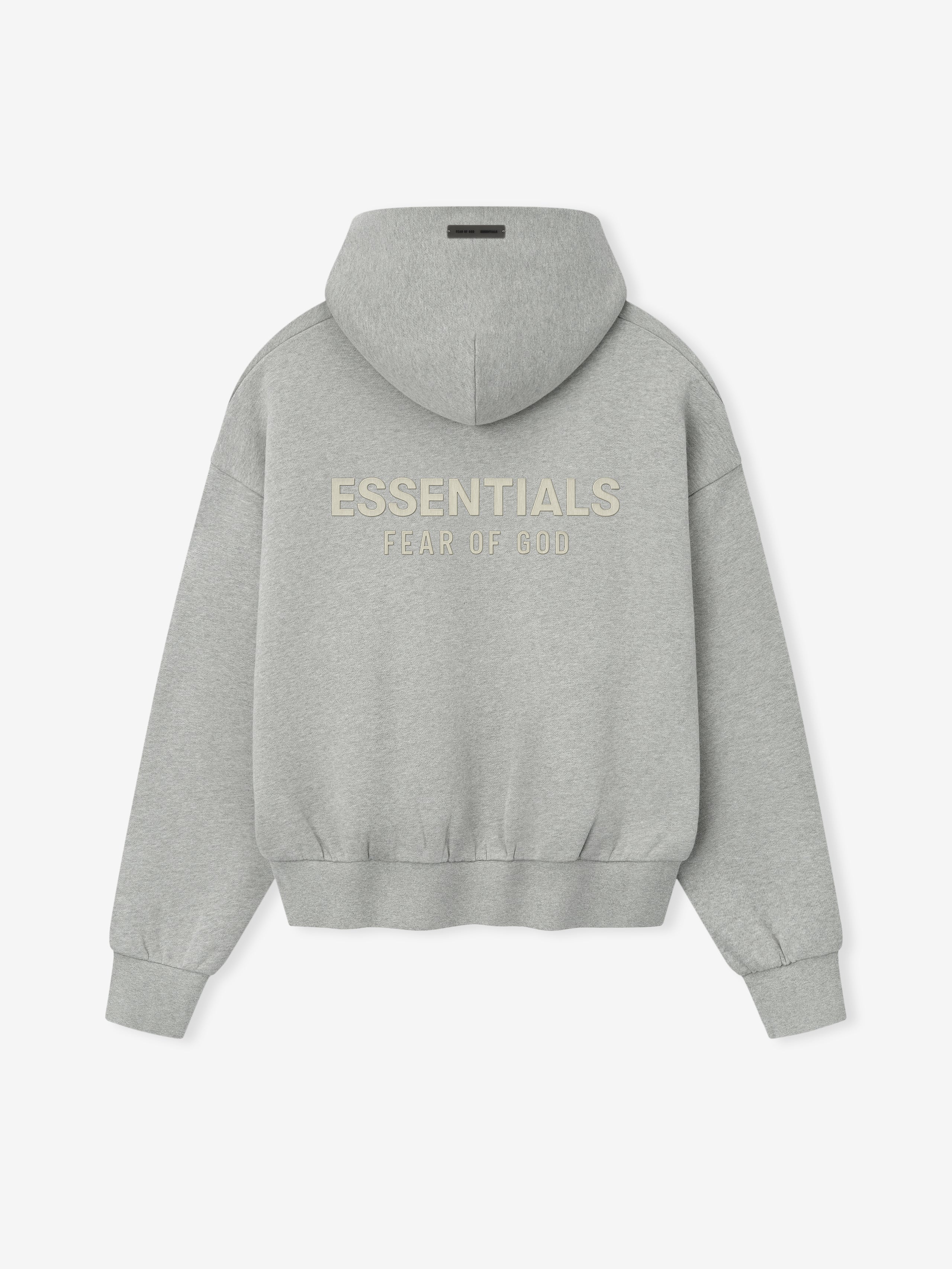 Essentials Classic Fleece Hoodie Concrete Heather