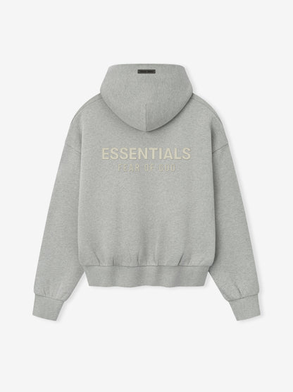 Essentials Classic Fleece Hoodie Concrete Heather