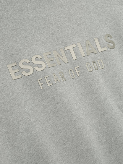 Essentials Classic Fleece Hoodie Concrete Heather