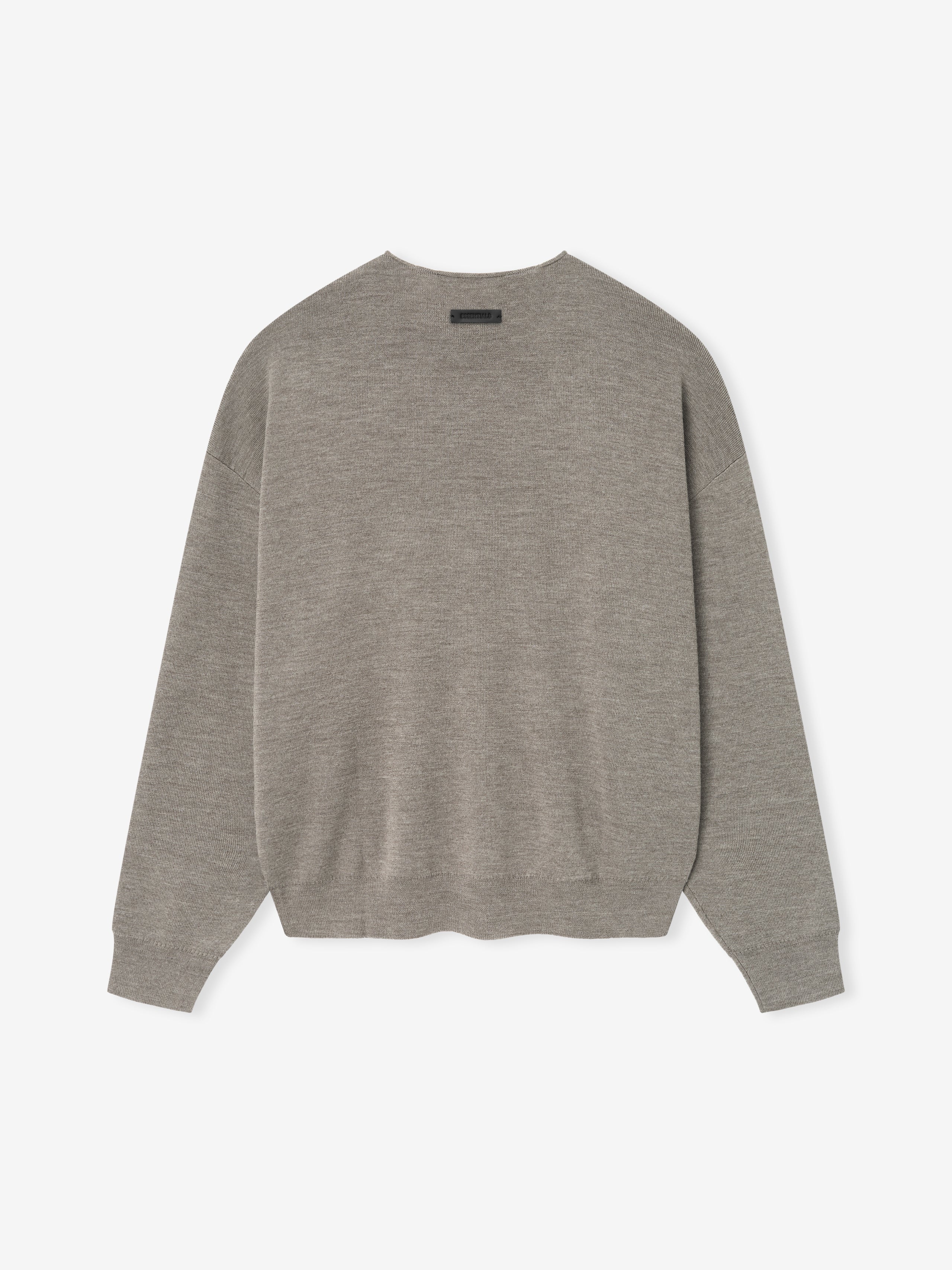 Essentials Merino Crewneck Sweater Homestead Heather