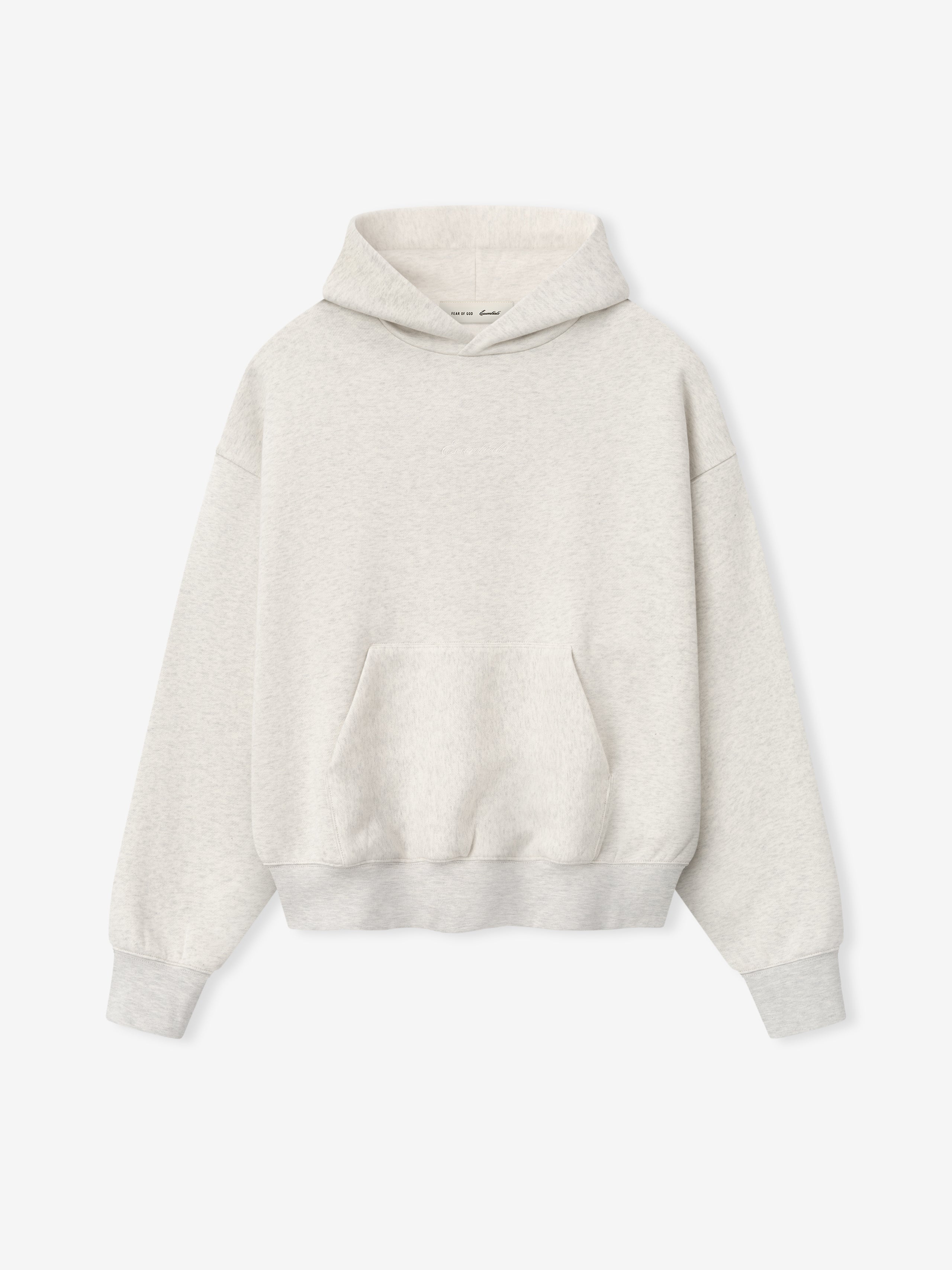 Essentials Signature Classic Hoodie Oatmeal Heather