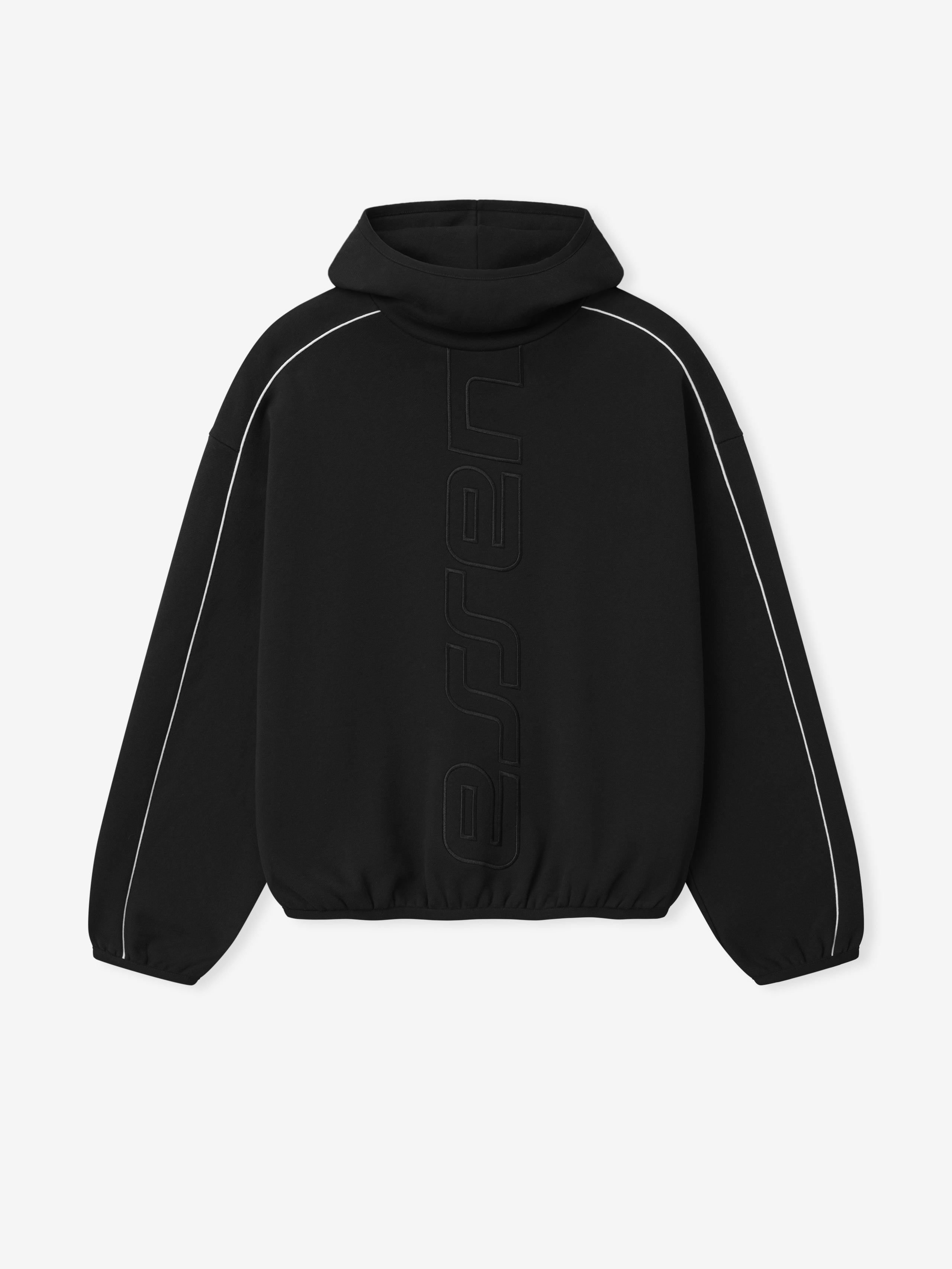 Essentials Active Trace Modern Fleece Hoodie Vintage Black