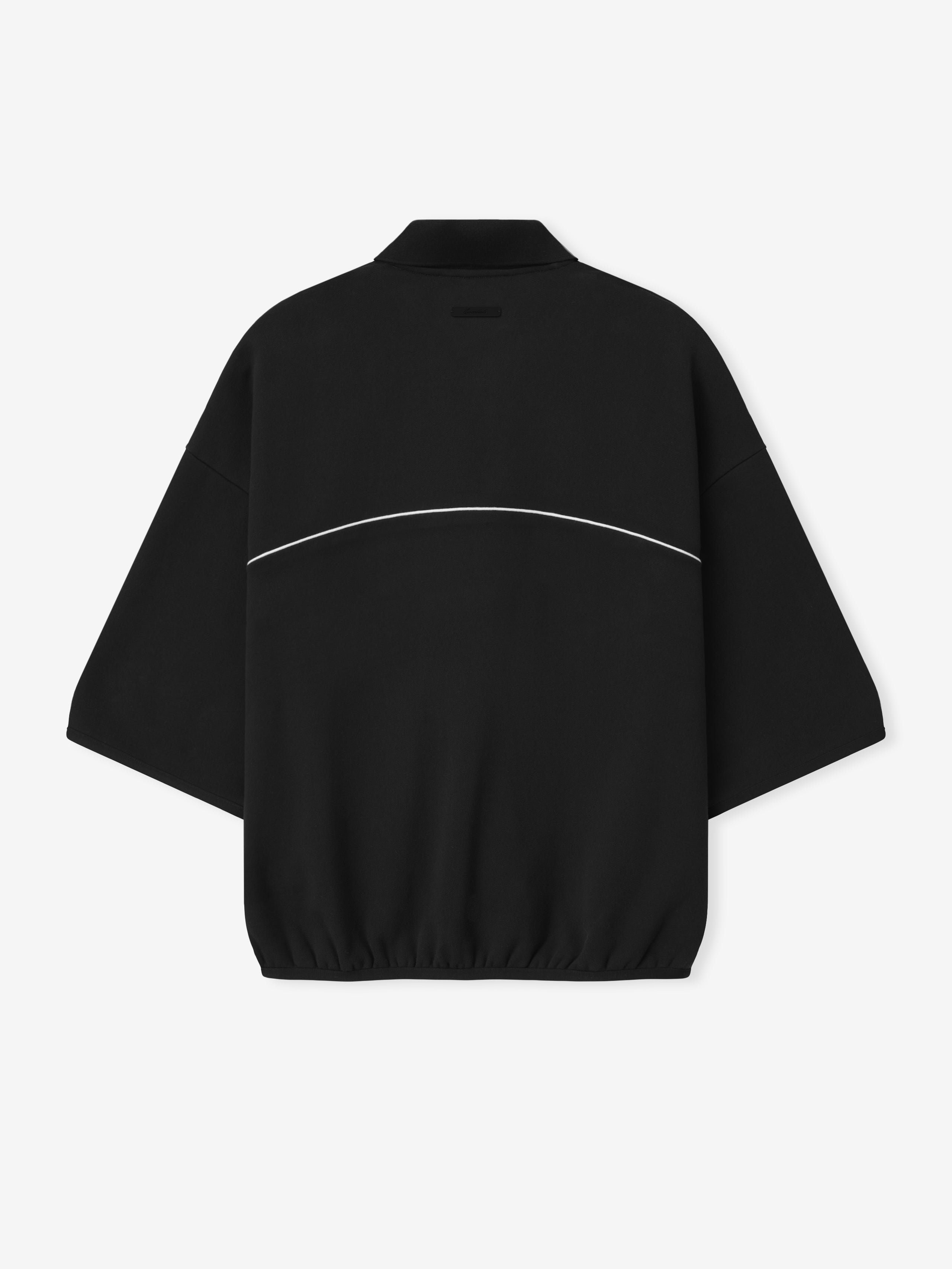 Essentials Active Trace 3/4 Sleeve Modern Polo Sweatshirt Vintage Black
