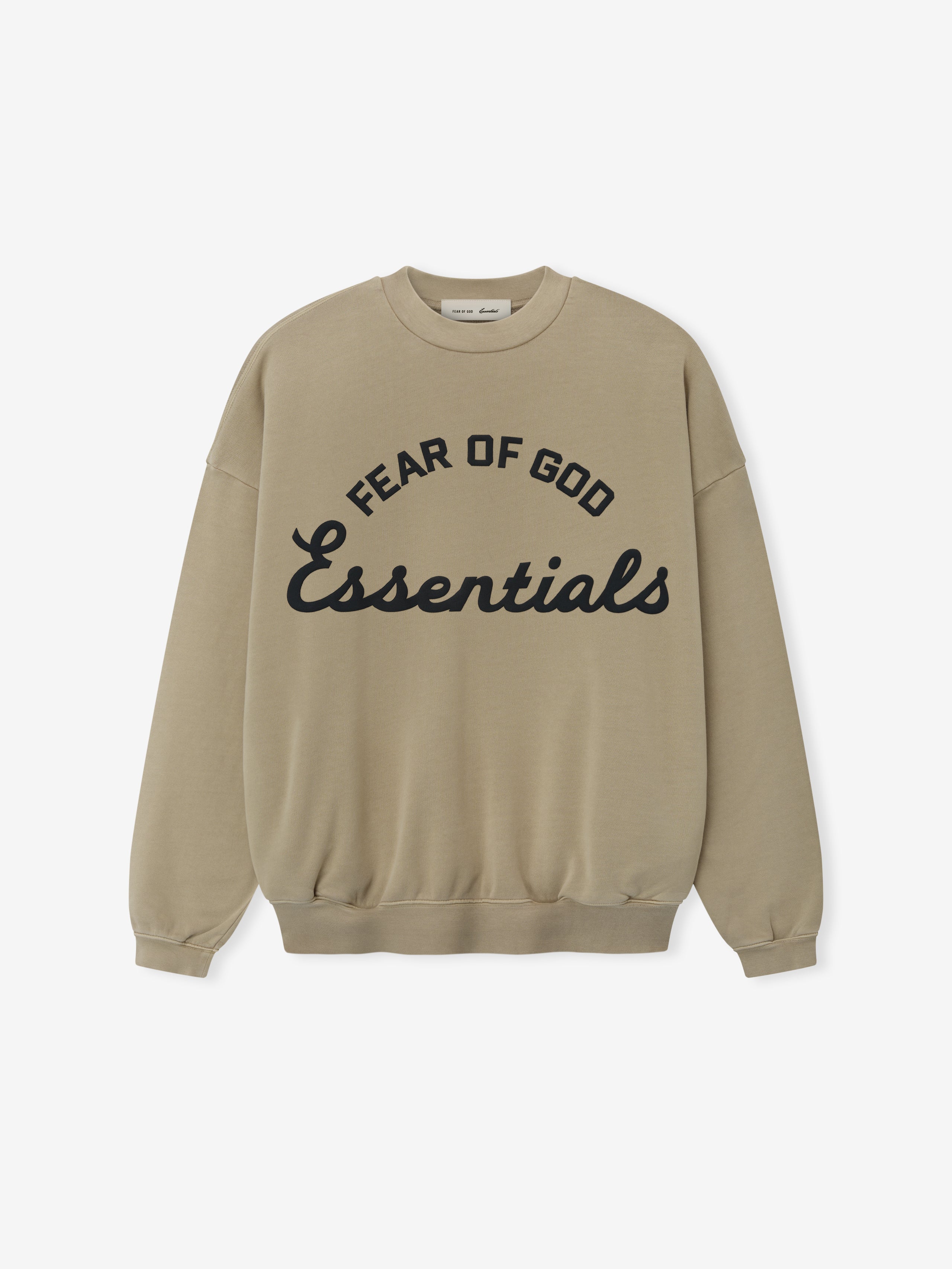 Essentials Training 90S Crewneck Sweatshirt Faded Dune