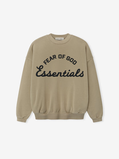 Essentials Training 90S Crewneck Sweatshirt Faded Dune