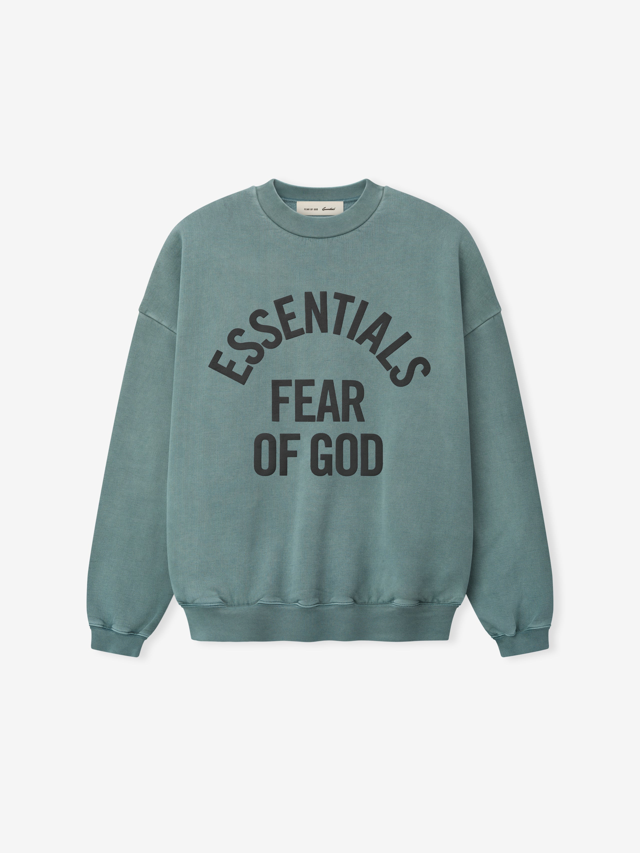 Essentials Campus 90S Crewneck Sweatshirt Faded Coastal