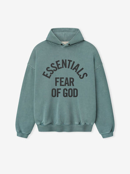 Essentials Campus 90S Hoodie Faded Coastal