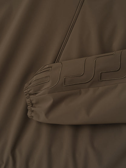 Essentials Active Trace Half Zip Track Jacket Brown