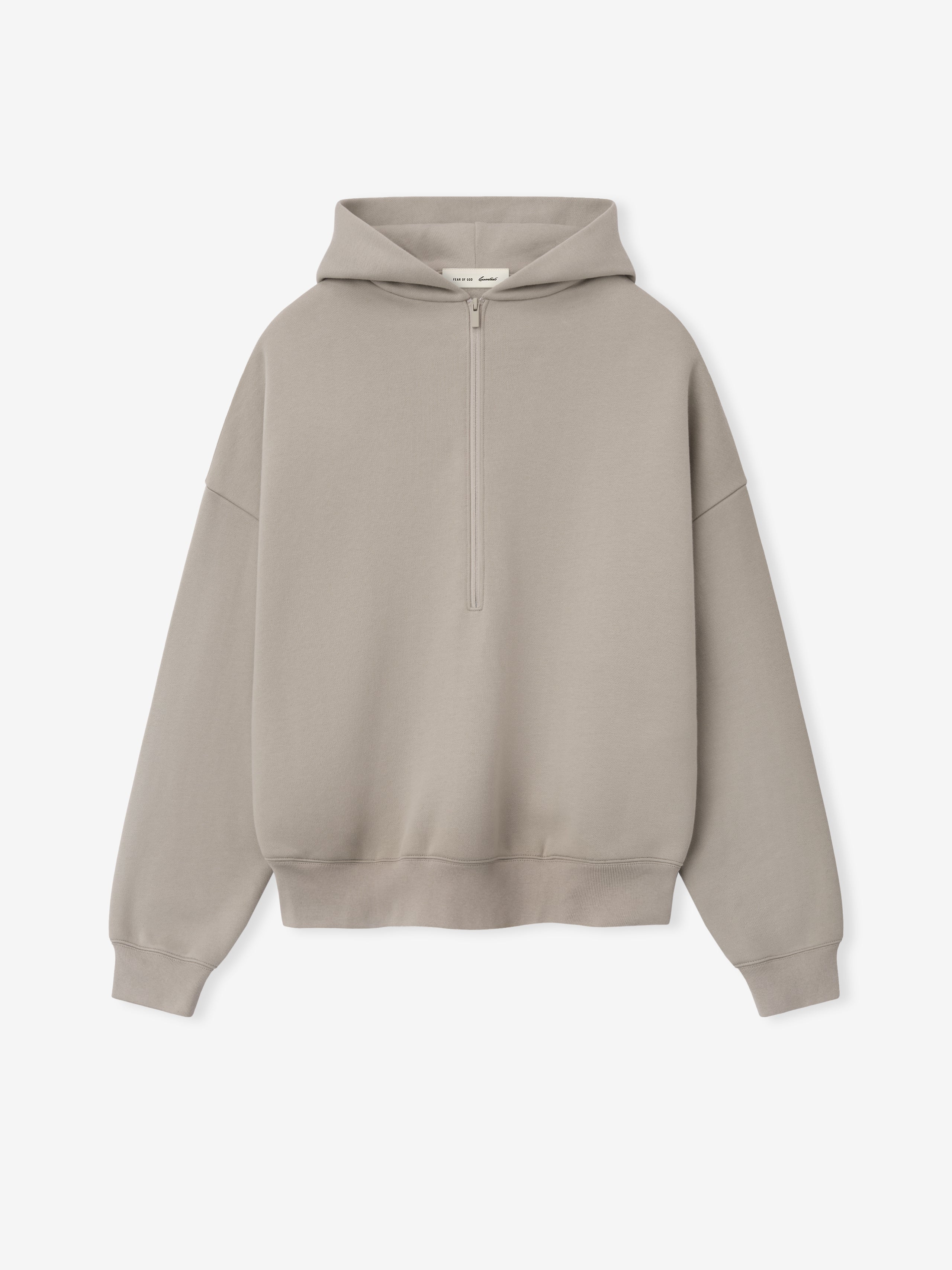 Essentials Property Lounge Half Zip Hoodie Seal