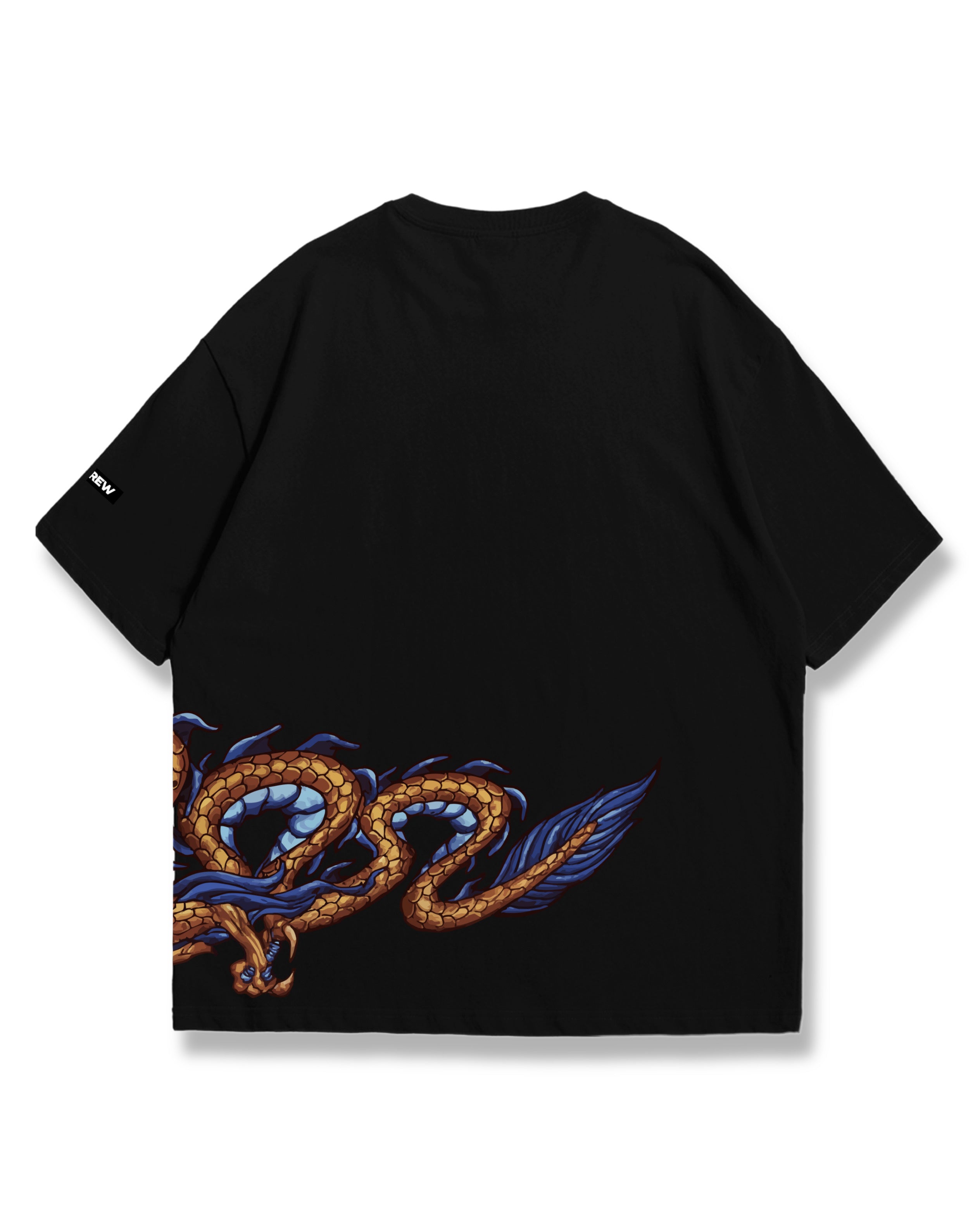 BLACK EASTERN DRAGON T-SHIRT