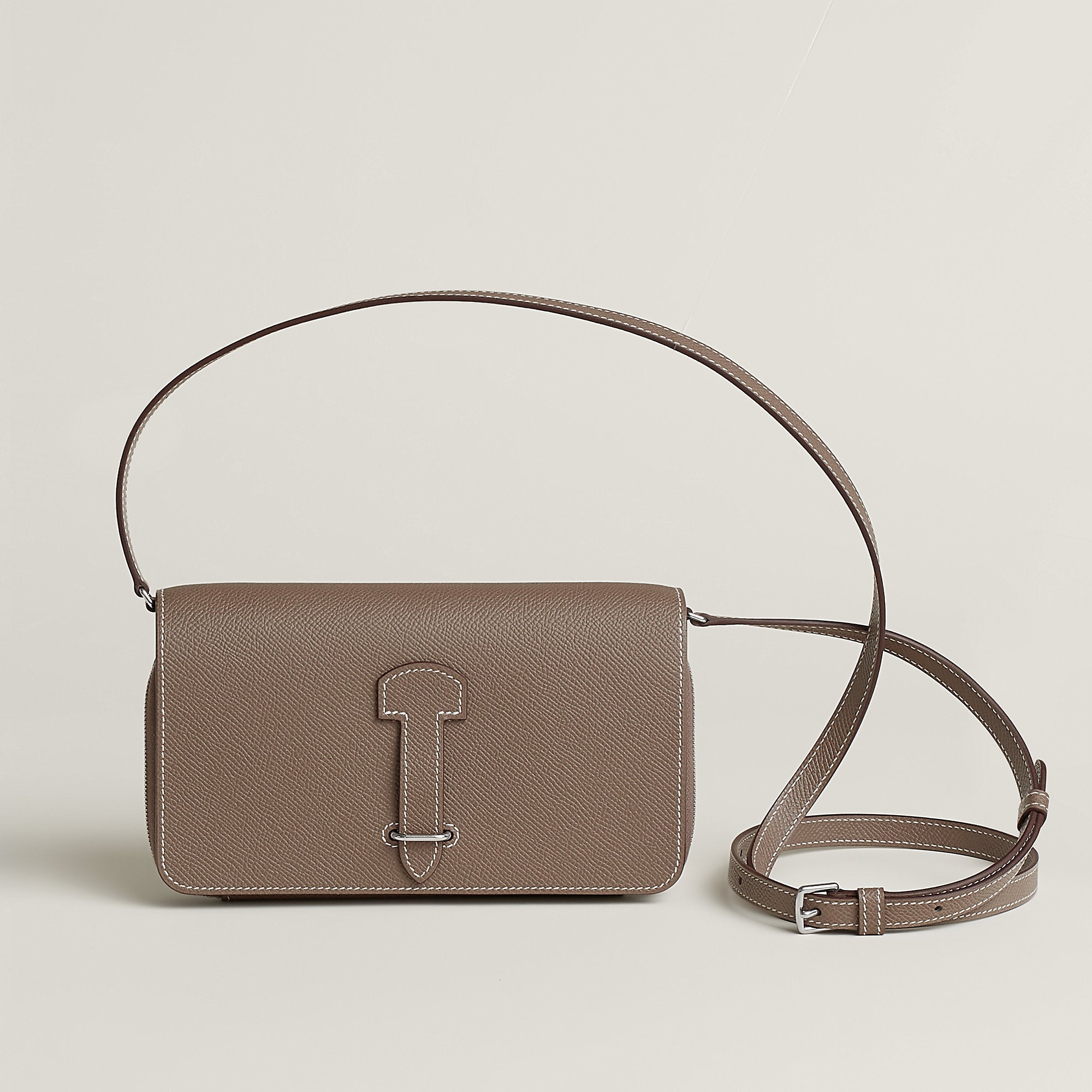  Hermes 1957 To Go Wallet Toupe