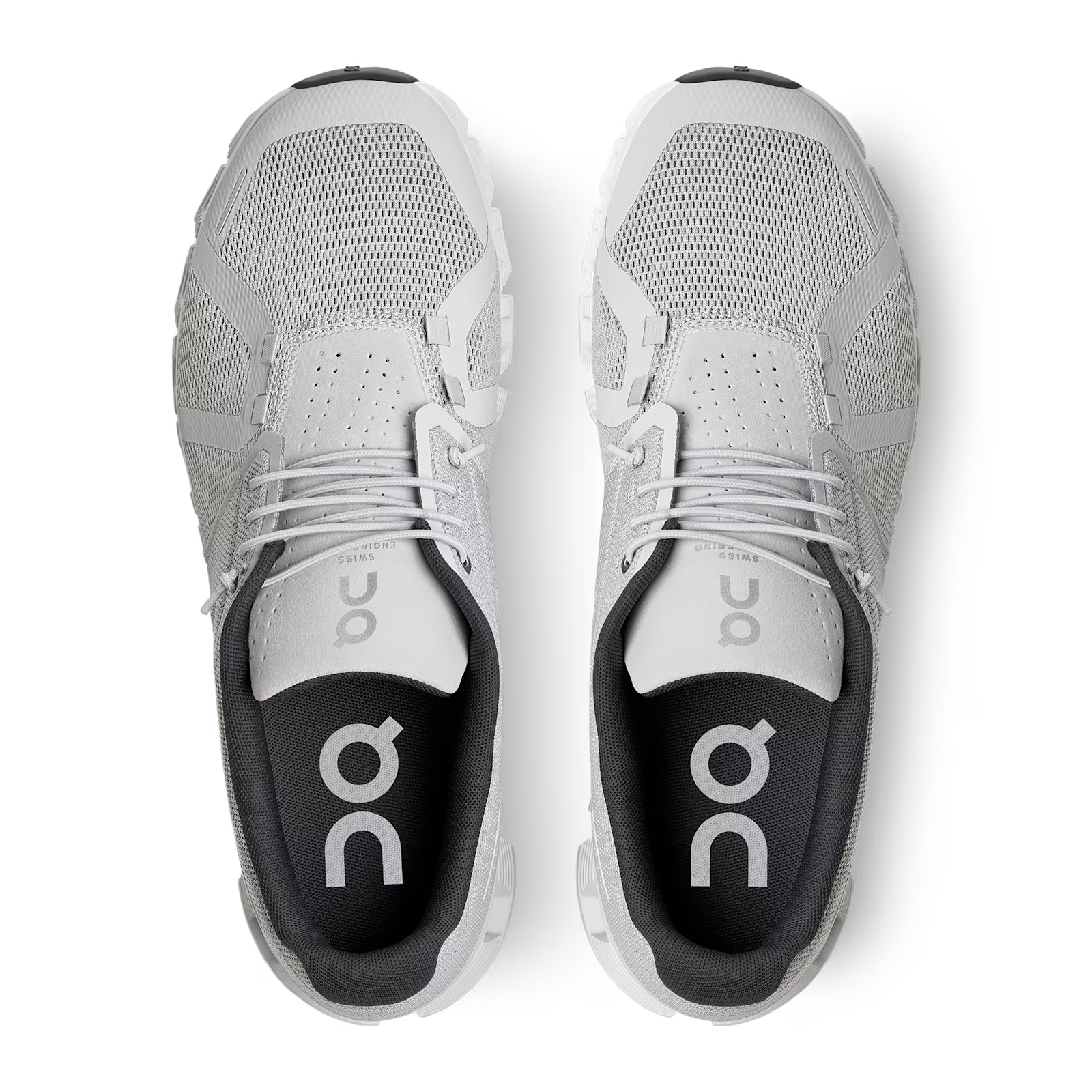 On Running Cloud 5 Glacier Grey White