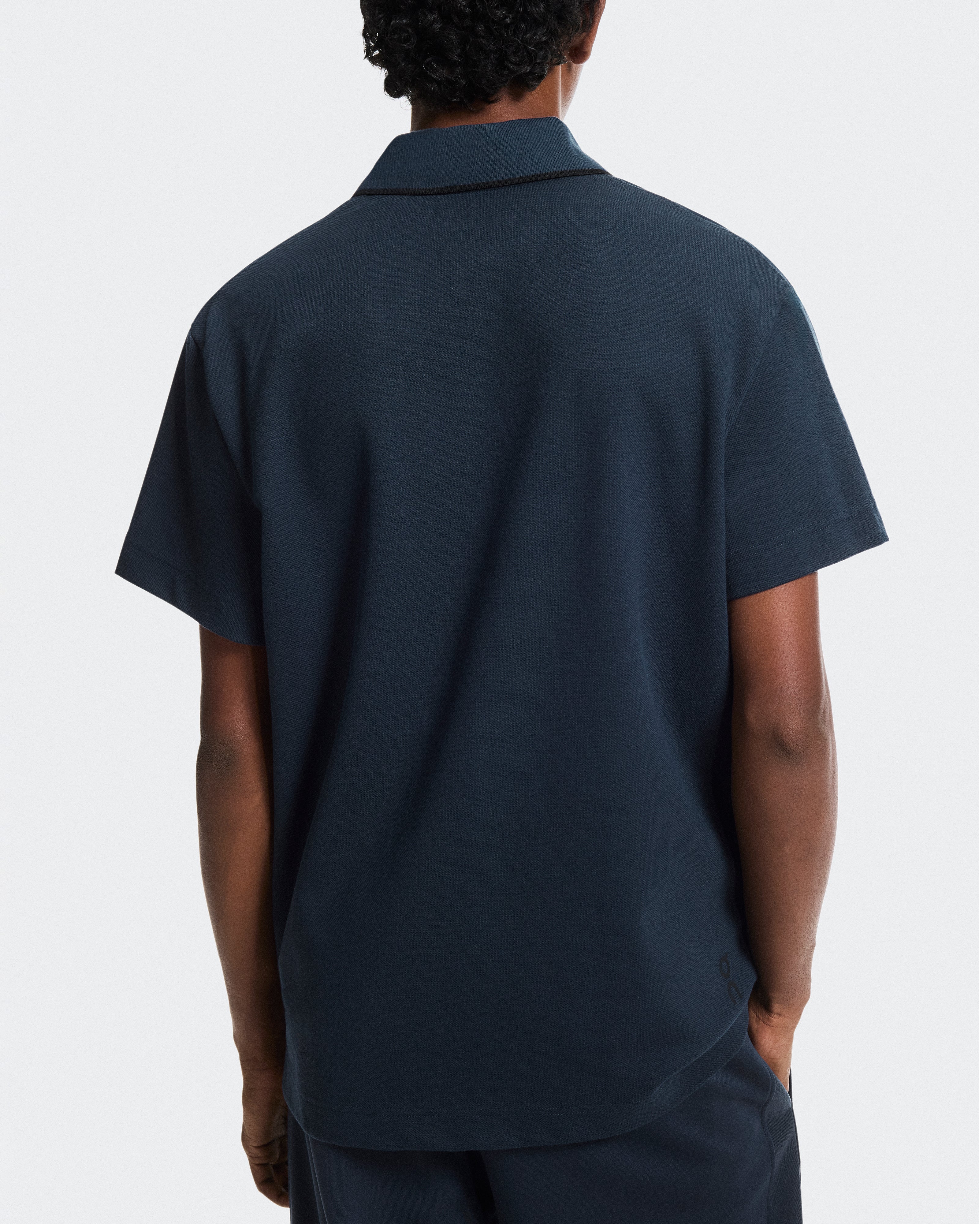 On Courtside Polo Midnight | Black