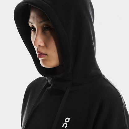 On Club Hoodie Graphic Black | Olive (Women'S)
