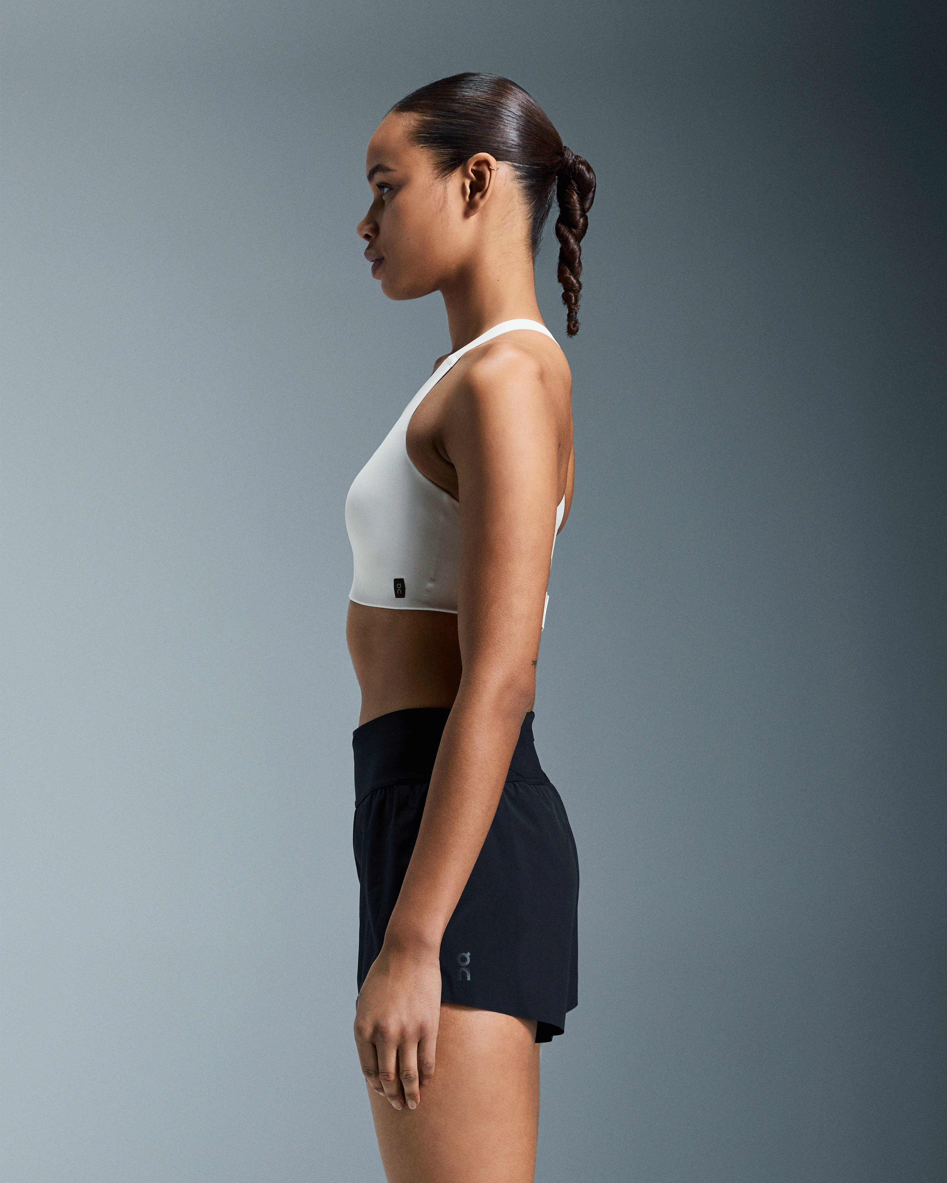 on endurance bra White | Glacier (Women's)
