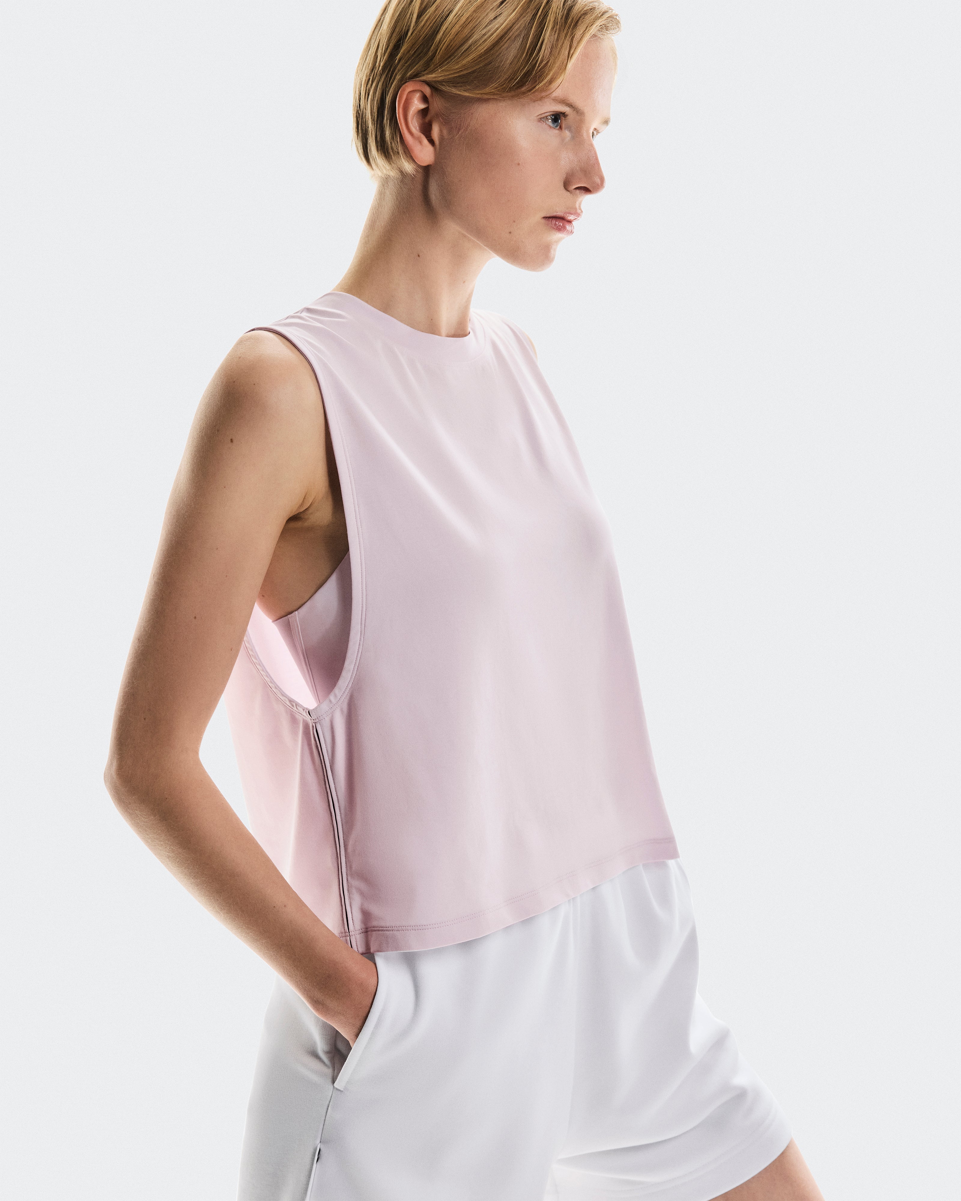 On Focus Crop Orchid (Women's)