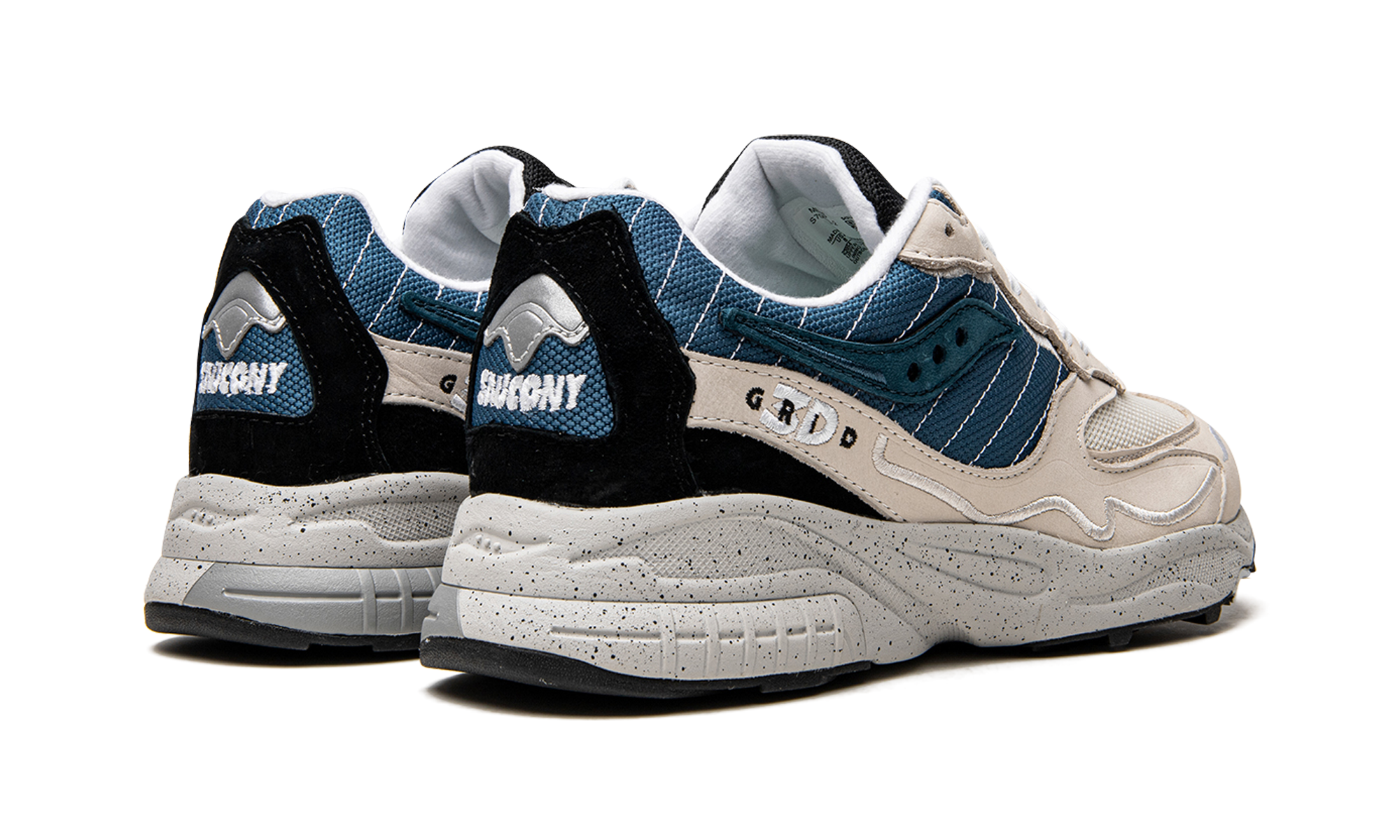 Saucony 3D Grid Hurricane Cream Blue