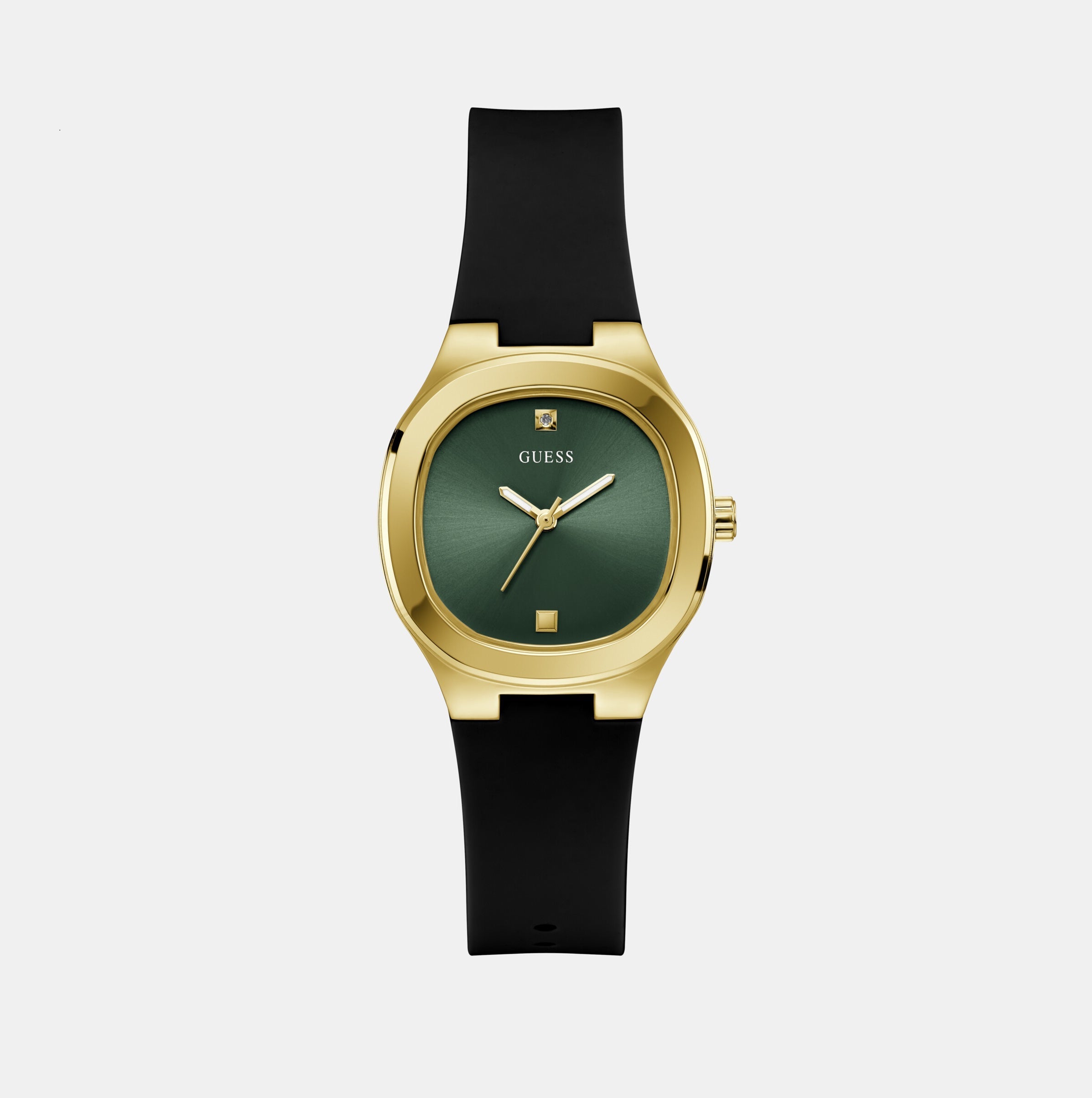 Guess Gd Eve Women Quartz Green Dial Analog Stainless Steel Gw0658L1