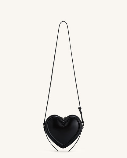 Jw Pei Arlene Heart Shaped Bag Black