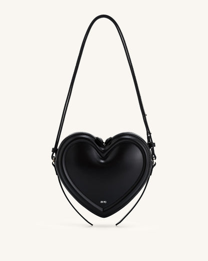 Jw Pei Arlene Heart Shaped Bag Black
