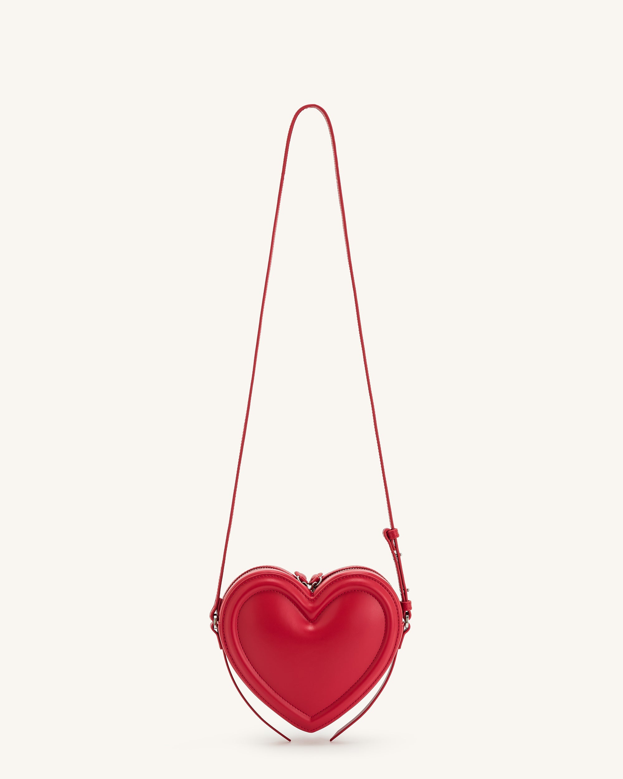 Jw Pei Arlene Heart Shaped Bag Magenta