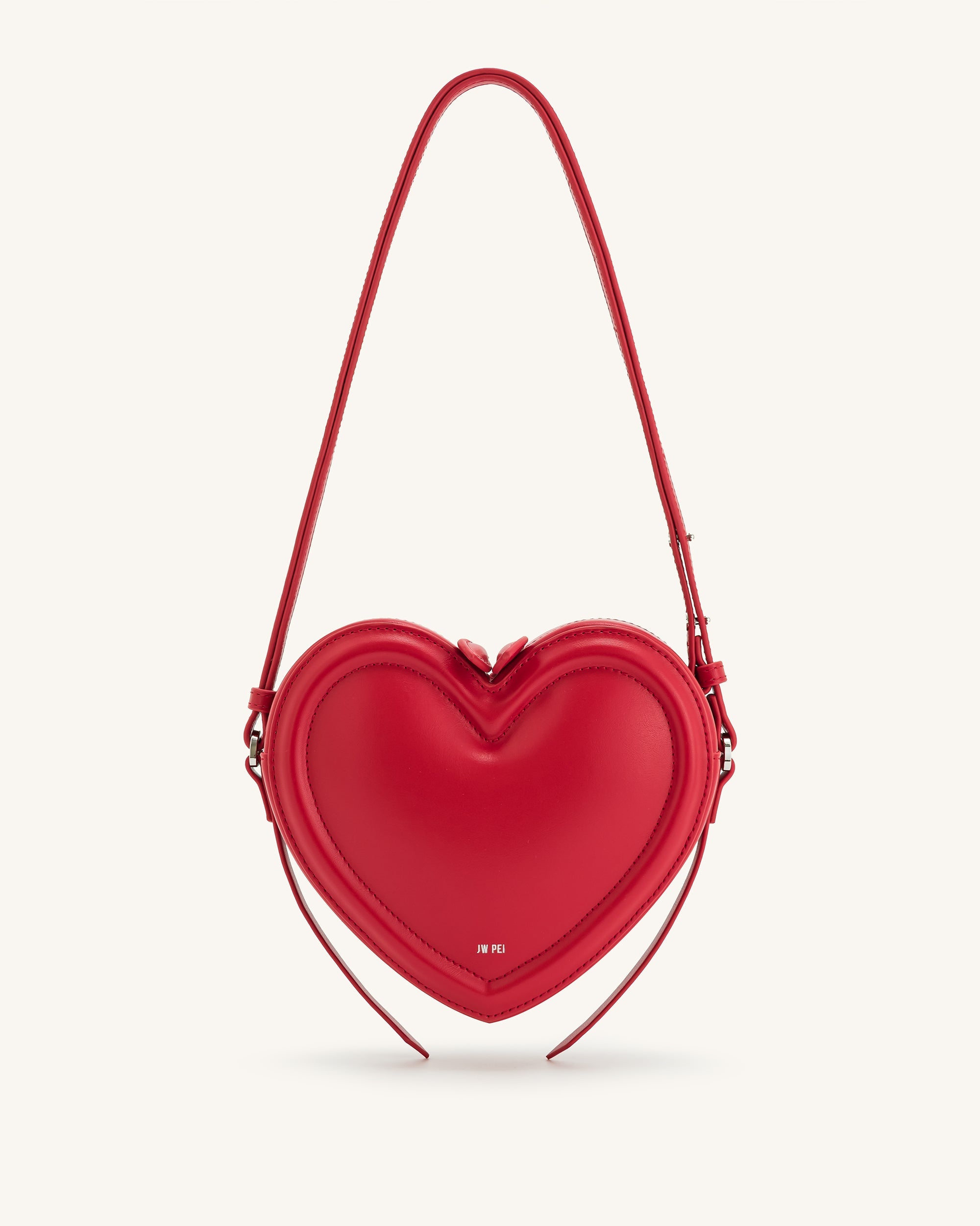 Jw Pei Arlene Heart Shaped Bag Magenta