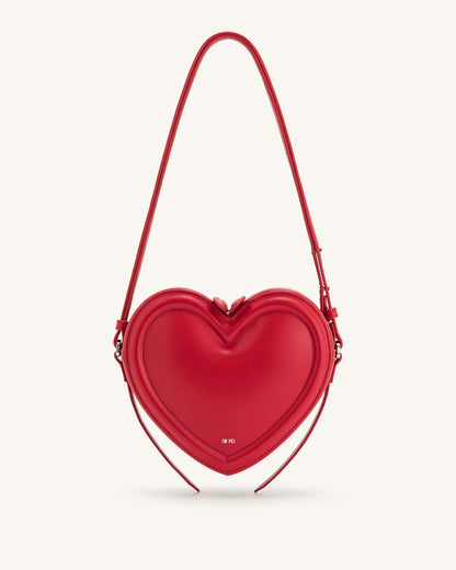 Jw Pei Arlene Heart Shaped Bag Magenta