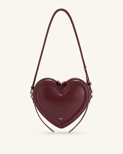 Jw Pei Arlene Heart Shaped Bag Claret