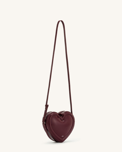 Jw Pei Arlene Heart Shaped Bag Claret