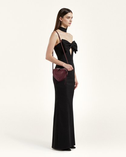 Jw Pei Arlene Heart Shaped Bag Claret