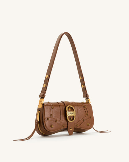 Jw Pei Joy Crushed Shoulder Bag Brown