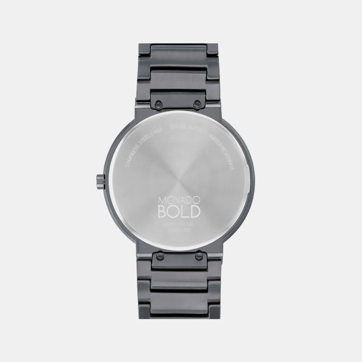Movado Bold Horizon Men Quartz Blue Dial Analog Stainless Steel Watch 3601076