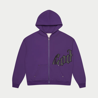 Godspeed Og Logo Sweatsuit (Purple / Grey)