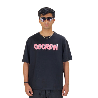 BLACK BUBBLE GUM MAN T-SHIRT