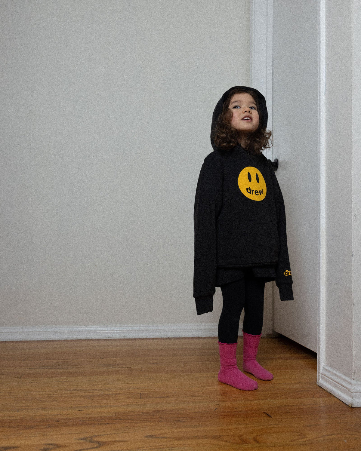 Mini Drew House Mascot Hoodie Black