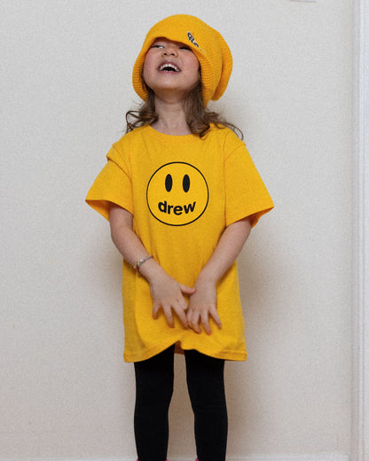 Drew House Mini Mascot Ss Tee Golden Yellow