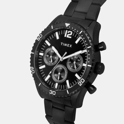 Timex E Class Men Quartz Dial Chronograph Stainless Steel Watch Tweg22204