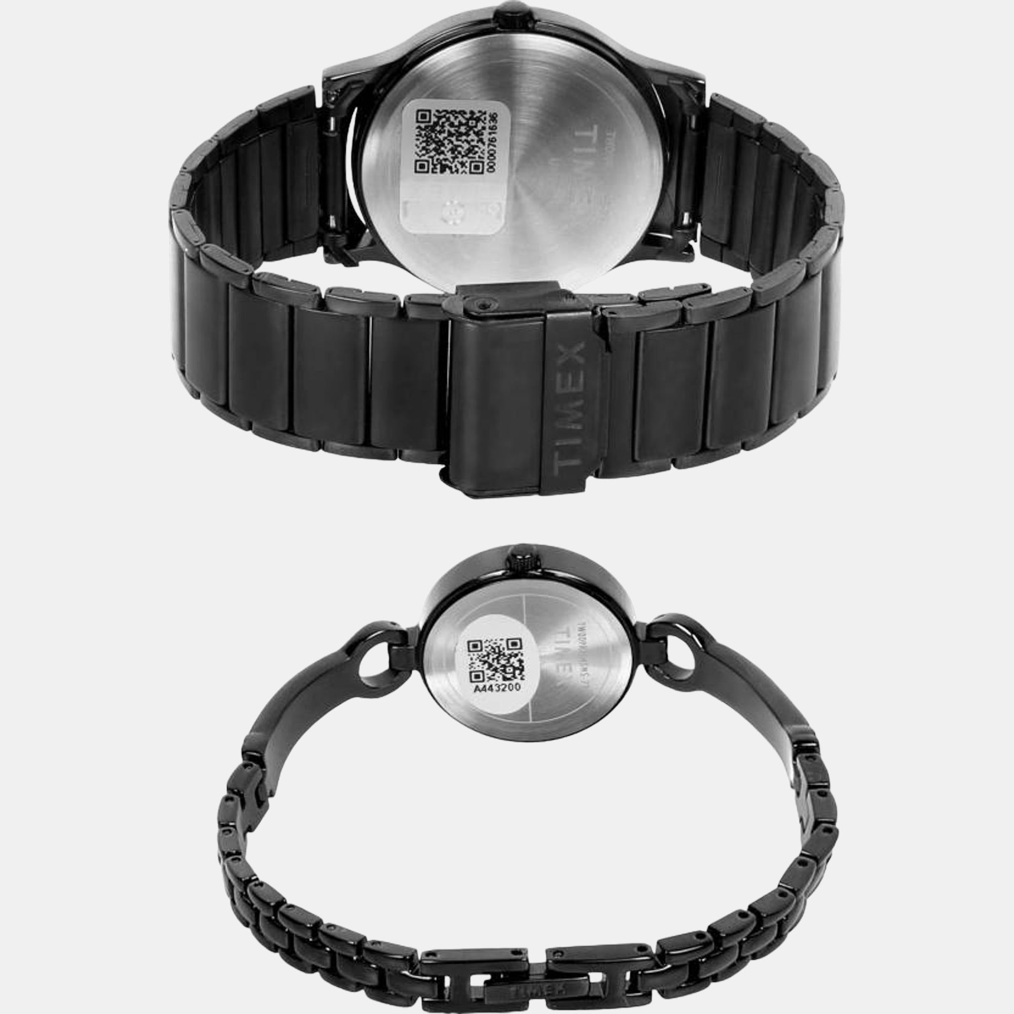 Timex Trendline Couple Quartz Dial Analog Stainless Steel Watch Tw00Pr264