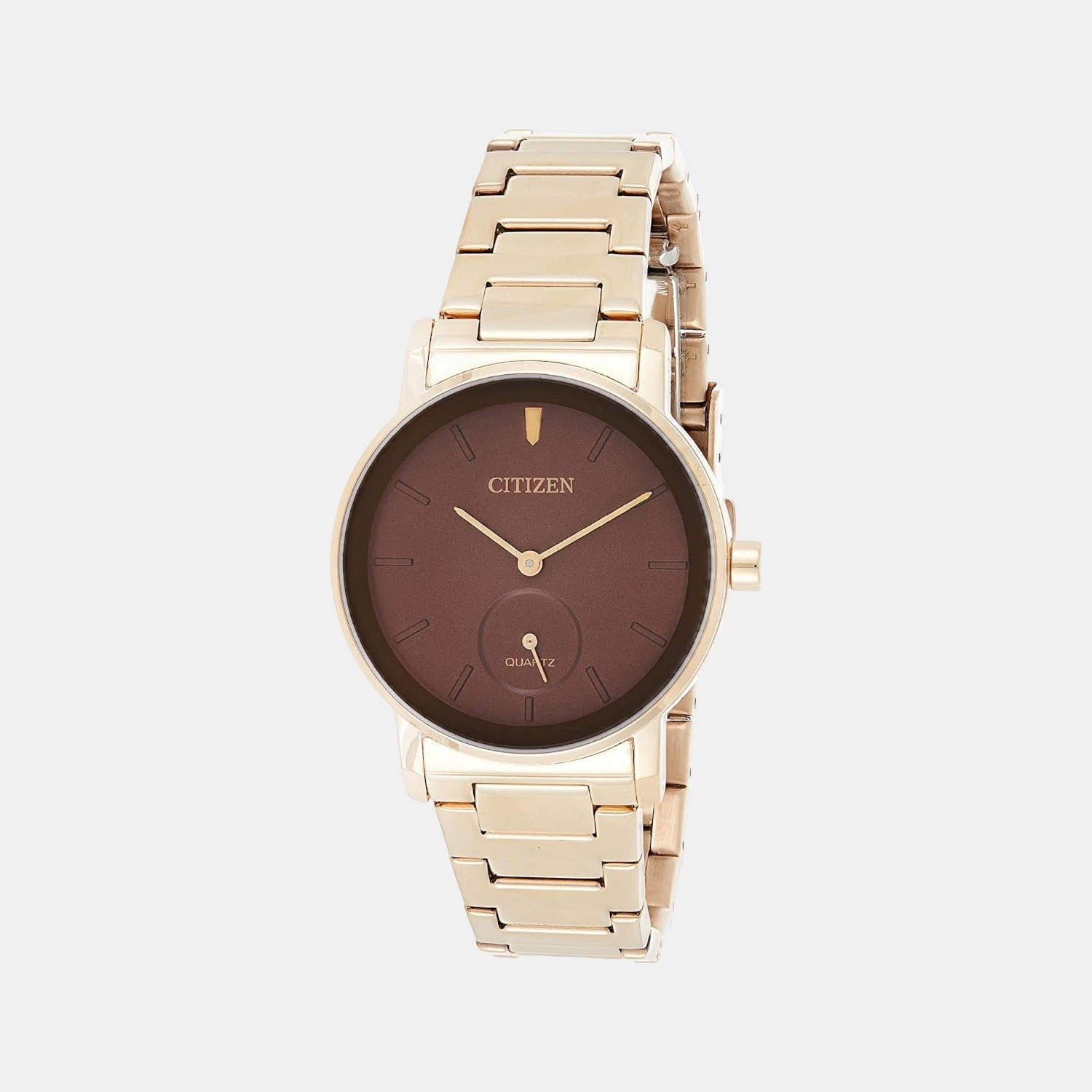 Citizen Citizen X Women Quartz Brown Dial Analog Stainless Steel Eq9063-55X